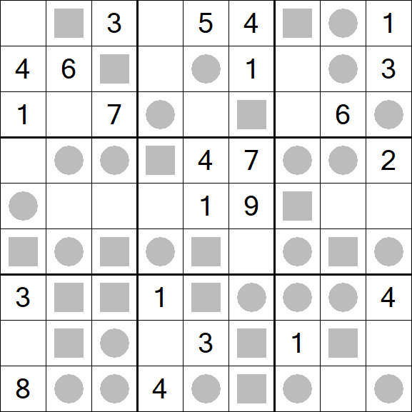 Even-Odd Sudoku - Medium