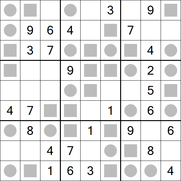 Even-Odd Sudoku - Medium