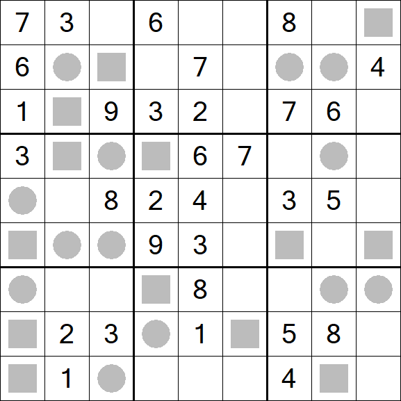 Even-Odd Sudoku - Medium