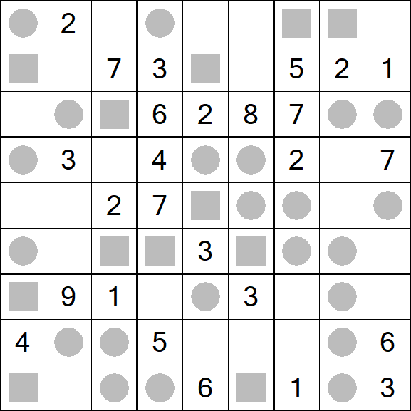 Even-Odd Sudoku - Medium
