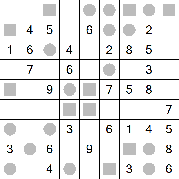 Even-Odd Sudoku - Medium