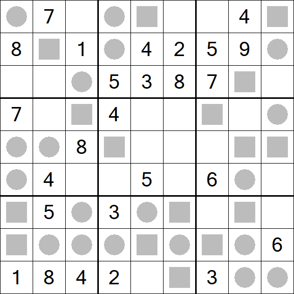Even-Odd Sudoku - Medium