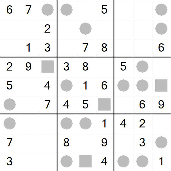 Even-Odd Sudoku - Medium