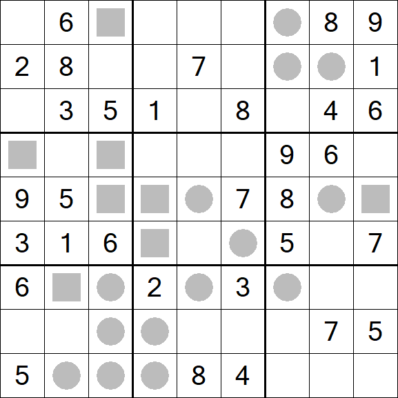 Even-Odd Sudoku - Medium