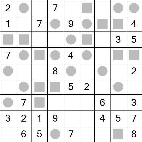Even-Odd Sudoku - Medium