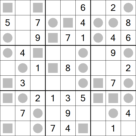 Even-Odd Sudoku - Medium