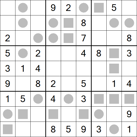 Even-Odd Sudoku - Medium
