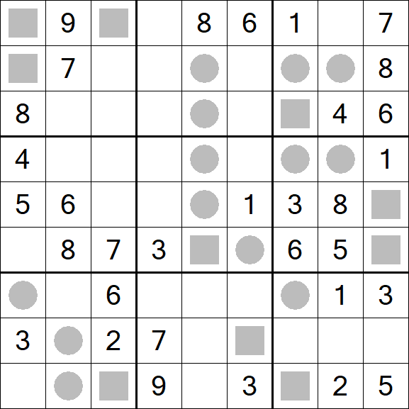 Even-Odd Sudoku - Medium