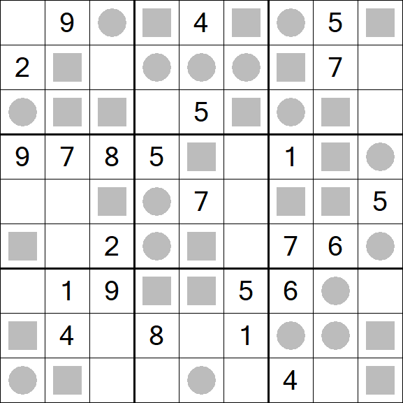 Even-Odd Sudoku - Medium