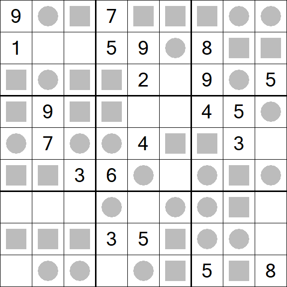 Even-Odd Sudoku - Medium