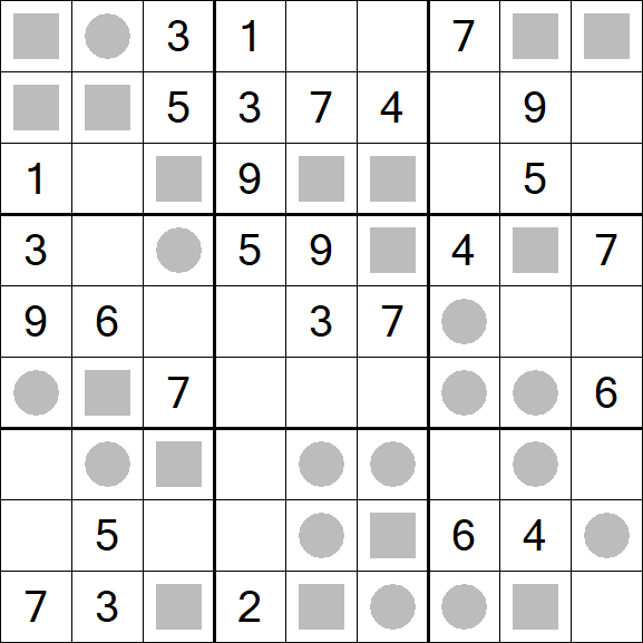 Even-Odd Sudoku - Medium