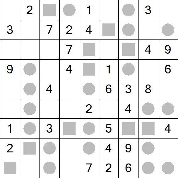 Even-Odd Sudoku - Medium