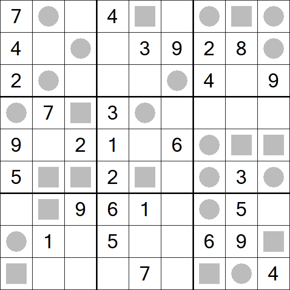 Even-Odd Sudoku - Medium