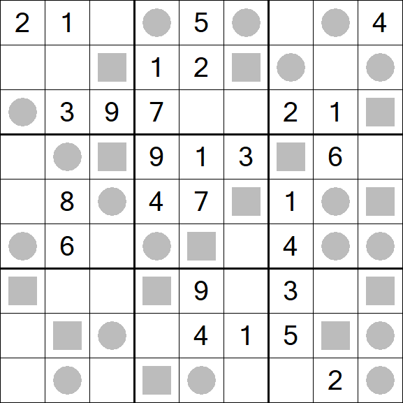 Even-Odd Sudoku - Medium