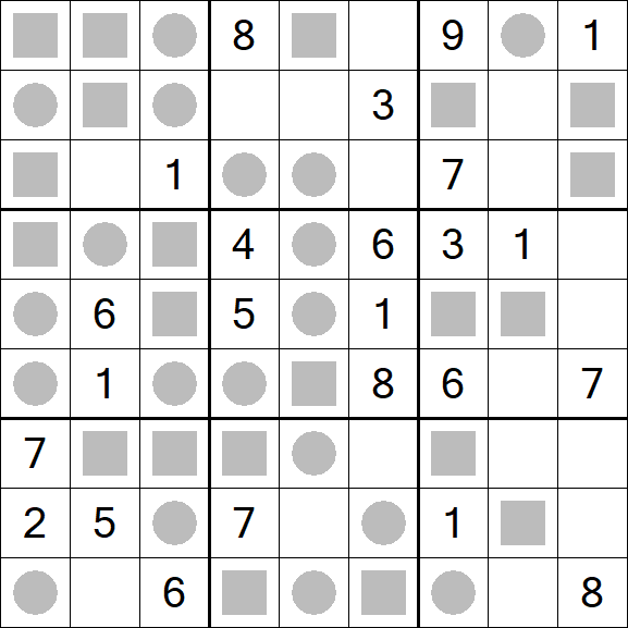 Even-Odd Sudoku - Medium