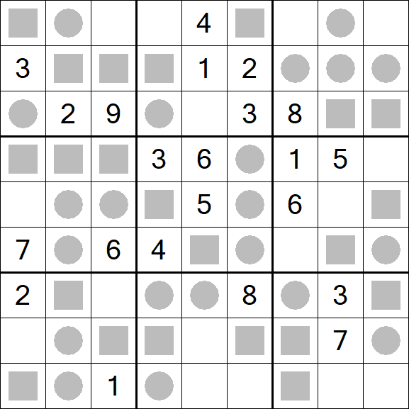 Even-Odd Sudoku - Medium