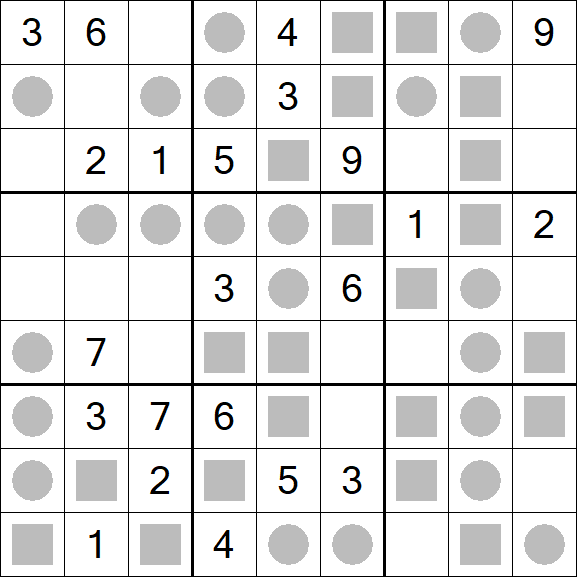 Even-Odd Sudoku - Medium