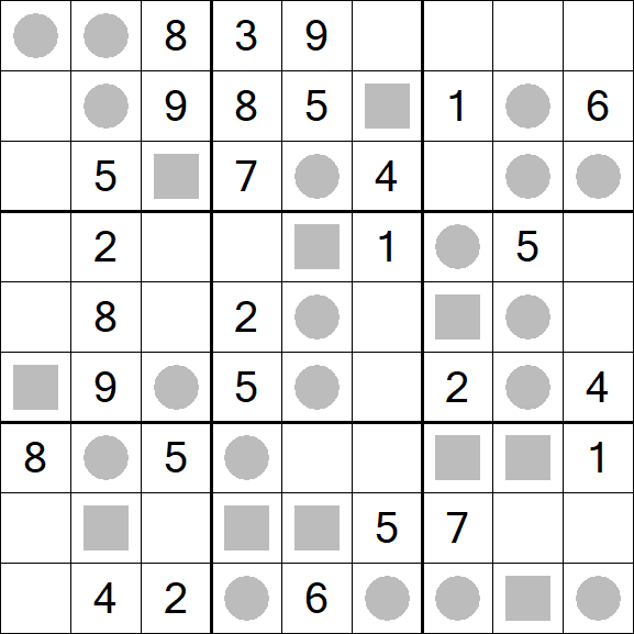 Even-Odd Sudoku - Medium