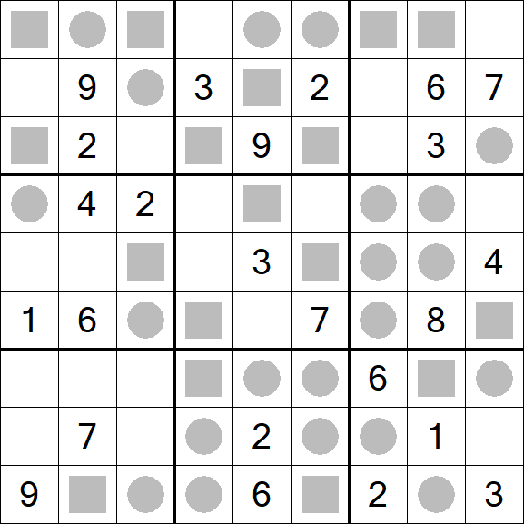 Even-Odd Sudoku - Medium