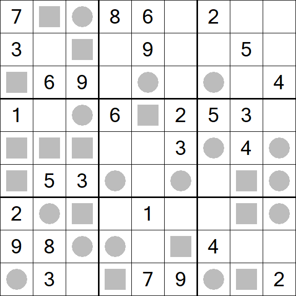 Even-Odd Sudoku - Medium