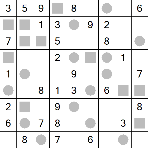 Even-Odd Sudoku - Medium