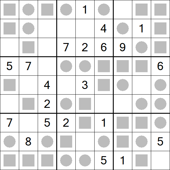 Even-Odd Sudoku - Medium