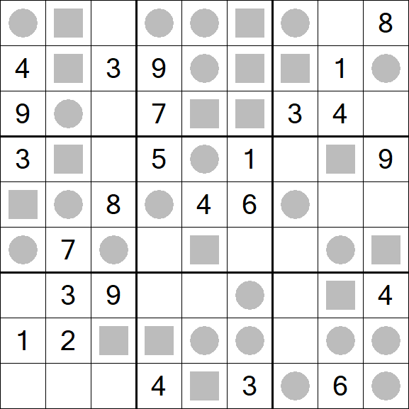 Even-Odd Sudoku - Medium