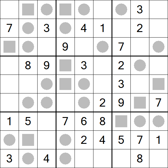 Even-Odd Sudoku - Medium