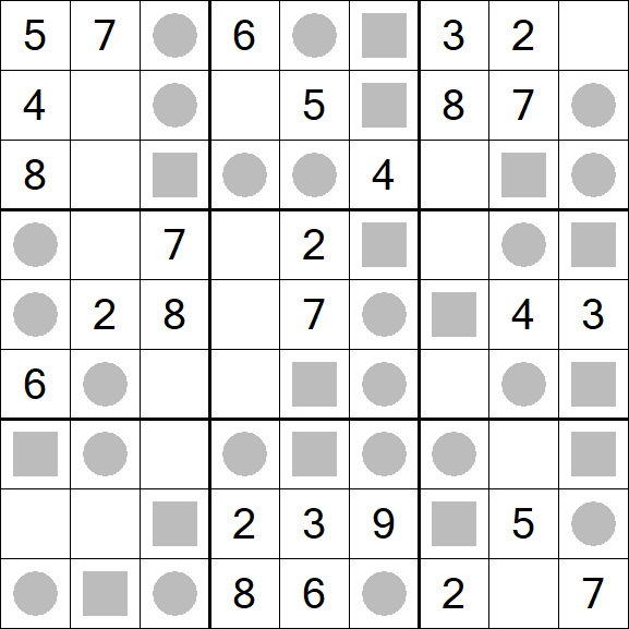 Even-Odd Sudoku - Medium