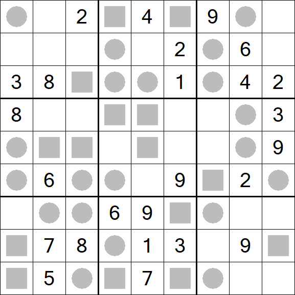 Even-Odd Sudoku - Medium