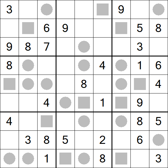 Even-Odd Sudoku - Medium