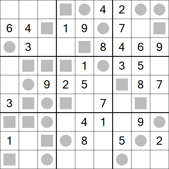 Even-Odd Sudoku - Medium
