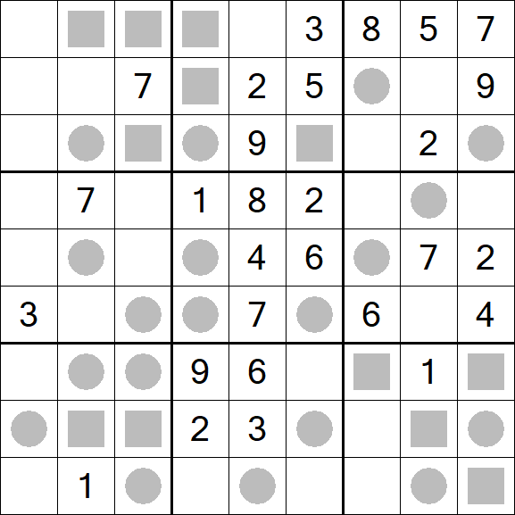 Even-Odd Sudoku - Medium