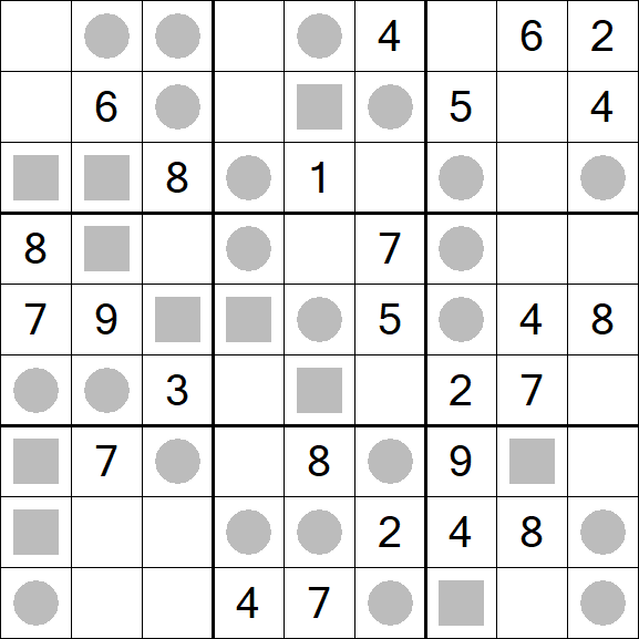 Even-Odd Sudoku - Medium
