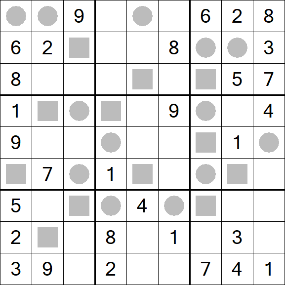 Even-Odd Sudoku - Medium