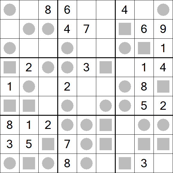 Even-Odd Sudoku - Medium
