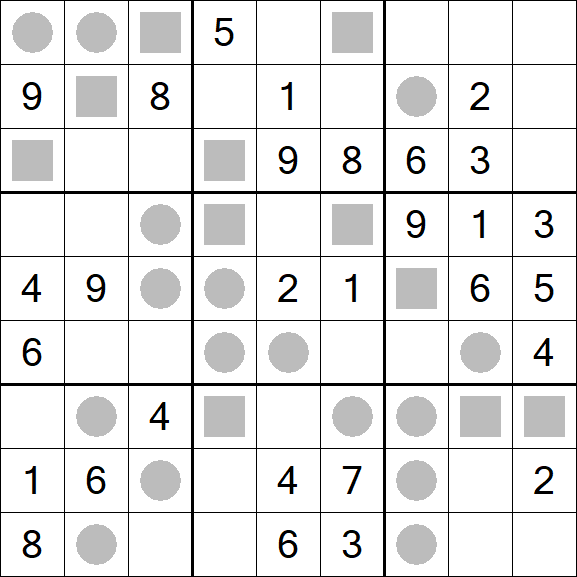 Even-Odd Sudoku - Medium