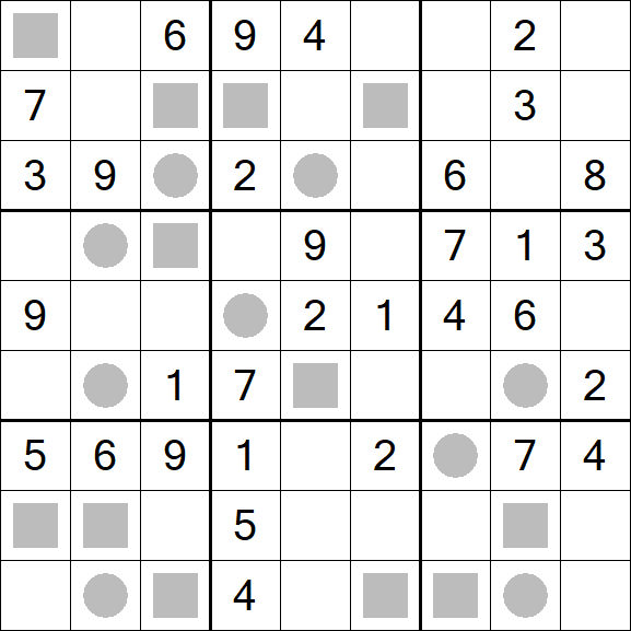 Even-Odd Sudoku - Medium