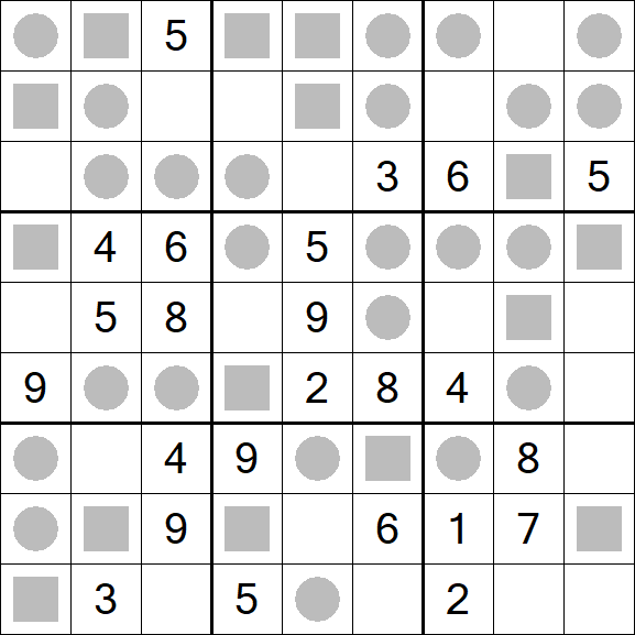 Even-Odd Sudoku - Medium