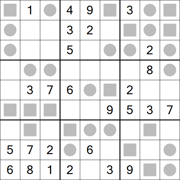 Even-Odd Sudoku - Medium