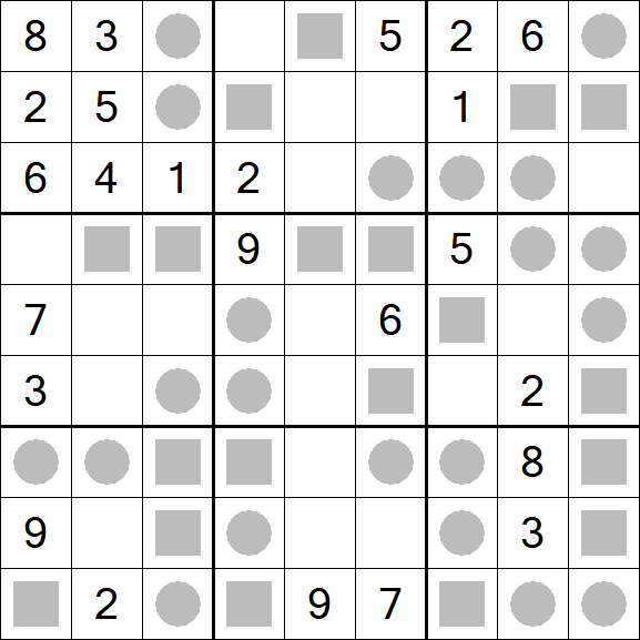 Even-Odd Sudoku - Medium