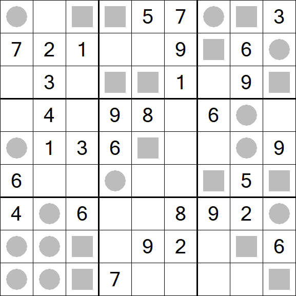 Even-Odd Sudoku - Medium