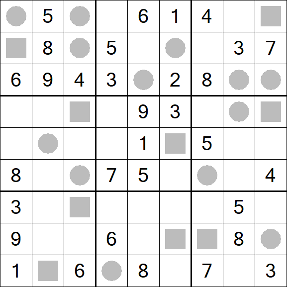 Even-Odd Sudoku - Medium