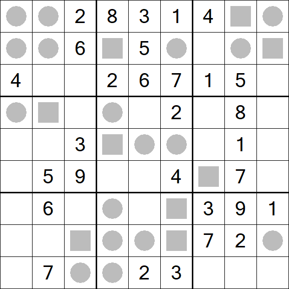 Even-Odd Sudoku - Medium
