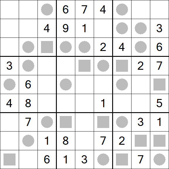 Even-Odd Sudoku - Medium