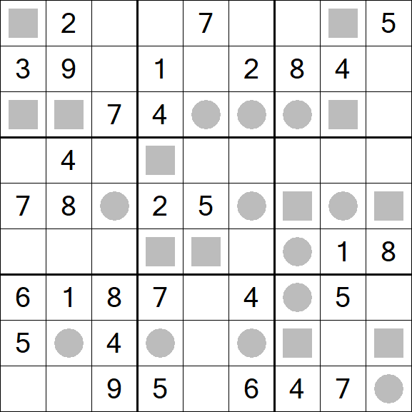 Even-Odd Sudoku - Medium