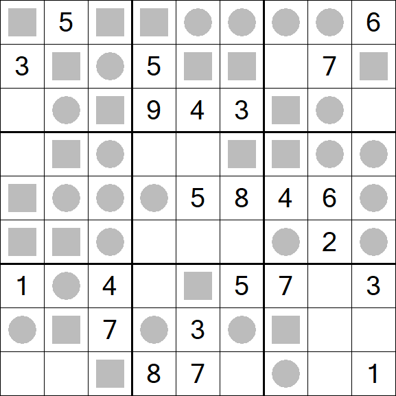 Even-Odd Sudoku - Medium