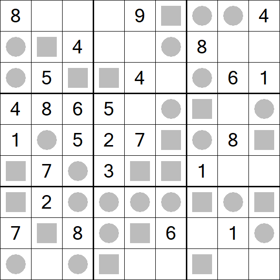 Even-Odd Sudoku - Medium