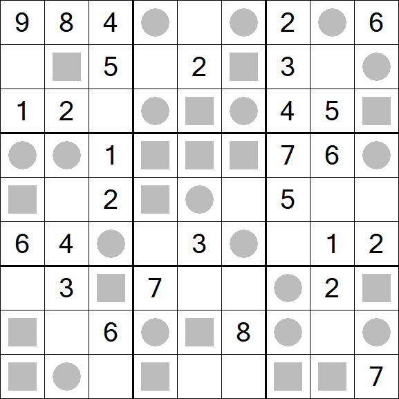 Even-Odd Sudoku - Medium
