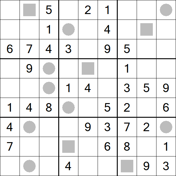 Even-Odd Sudoku - Medium